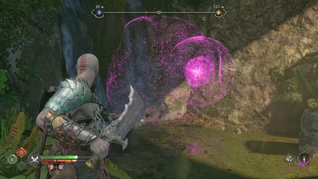 Сундук Норн Ванахейм Водопад Богини God of War Рагнарёк смотреть онлайн