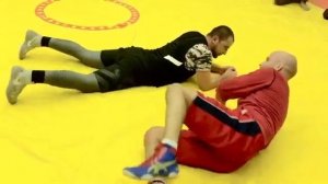 Классный прием в партере "Канадская растяжка." Шамиль Османов