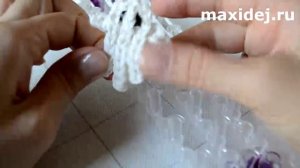 Привидение из резинок на станке | Rainbow Loom Ghost Charms