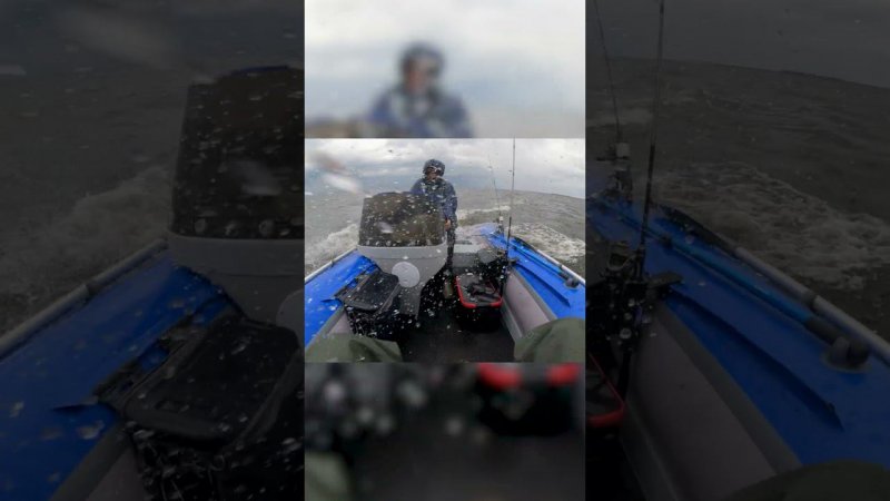 Попали в шторм на зеленцах