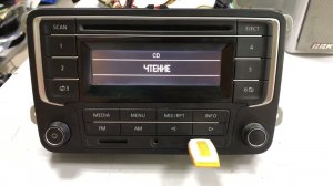 Штатная магнитола volkswagen 5KD035181