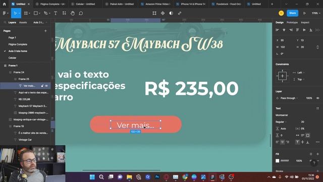 Bubble + Figma - Sistema ERP completo - Parte 4 - Efeito Blur Tela Home смотреть онлайн