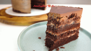Шоколадный торт "Брауни" без яиц, молока и глютена | Постный шоколадный торт из муки зелёной гречки