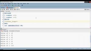 56. Basic Loop in Oracle PL/SQL