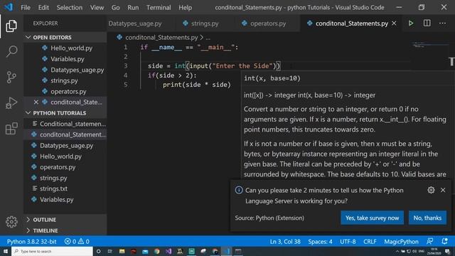 Basics of Python for Competitive Programming