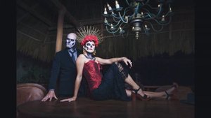 Dio De Los Muertos photo shoot in Mexico