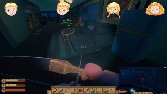 Raft! №8 Кооп с Подписчиками: Четверо в Таганроге! Локация Tangaroa!Прохождение на русском языке!