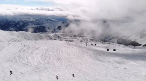 Gudauri (Гудаури) - обзор с высоты/review