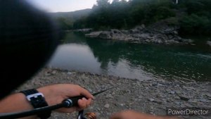 Летний голавль ультралайт. Река Пшиш.