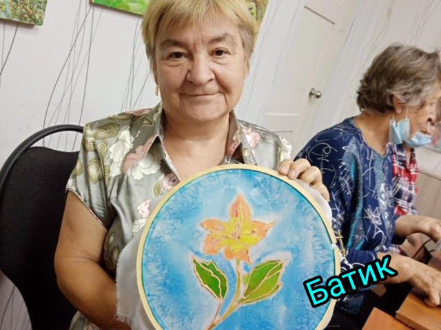 Мастер касс в технике холодного батика «Рисуем лето» смотреть онлайн