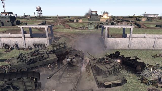 Modern German MEGAFORTRESS Defense! - Call to Arms: D-Day Mod Battle Simulator смотреть онлайн