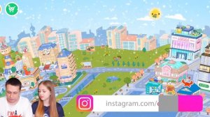 ? МОЙ ДОМ ПРОТИВ ДОМА ПАПЫ ? НОВОГОДНЕЕ Обустройство домов в Тока Бока Toca Life World