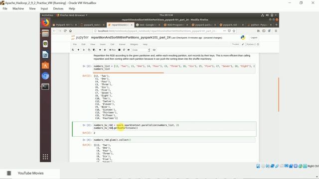 Practical RDD tf.: repartitionAndSortWithinPartitions |PySpark 101|Part 24| DM | DataMaking смотреть онлайн