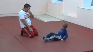 1.11.15 Открытый урок по дзюдо. Учимся падать - 4. Малыши 3 - 4 года. Centre Judo Kids. Feodosiya