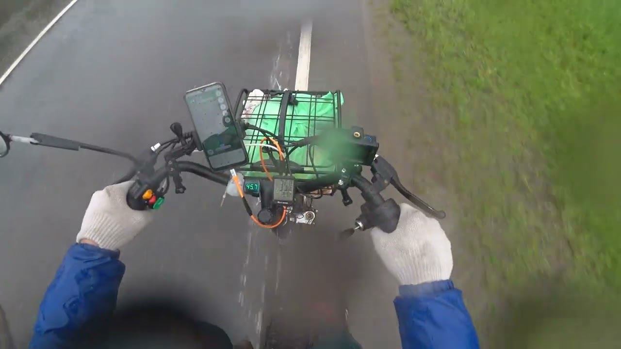 Продолжаю ехать в Сочи на электровелосипеде смотреть онлайн