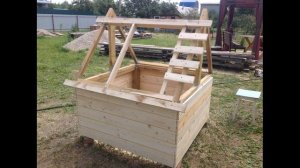 У Дачный домик для колодца