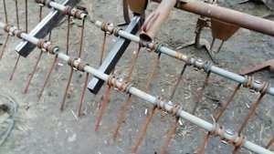 Установка штригельных пружин вместо борон на Культиватор КПС-4.2