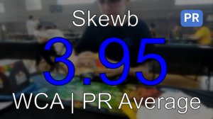 PR [3.95] Skewb Average // Warm Up Portugalete 2024