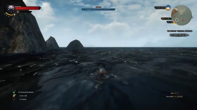 The Witcher 3 Bug: Leap Of Faith - Flying Geralt смотреть онлайн