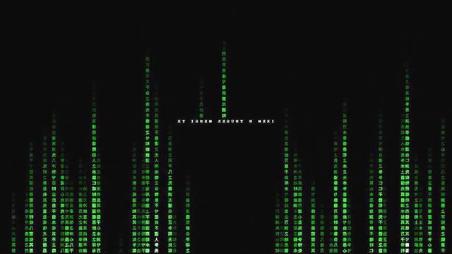 Matrix raining code (digital rain) example generated by Matlab смотреть онлайн