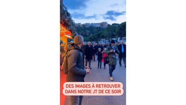 Princess Charlene, Jacques, Gabriella and Charlotte Casiraghi opened Christmas Village in Monaco