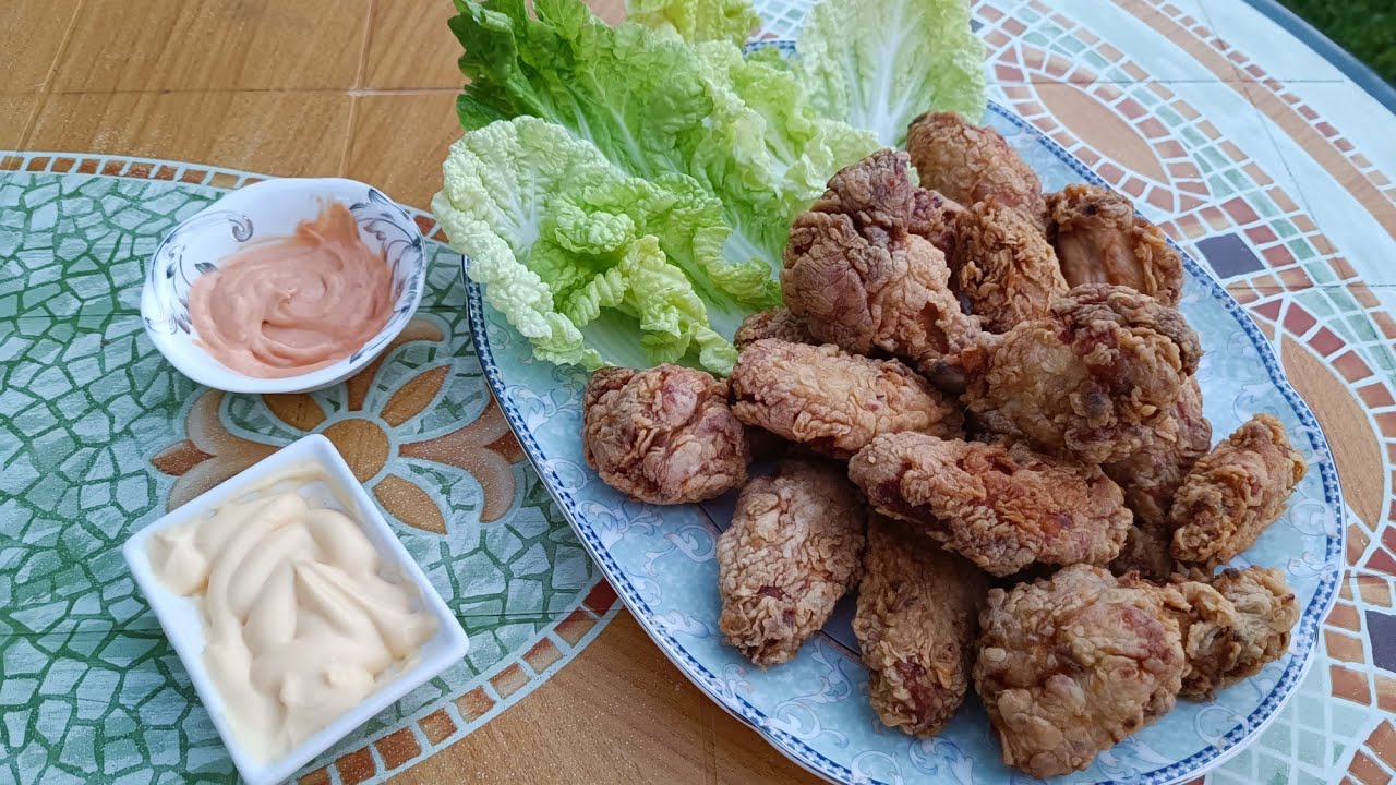 Сочные, хрустящие куриные крылышки во фритюре на костре! Повторить обязательно!