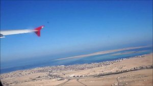 Перелёт.Nordwind Airlines. Хургада-Москва (Внуково) А-321 (Музыкальное)