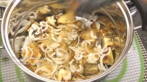 Шашлык из баклажанов на зиму, праздничный стол ,быстро,вкусно