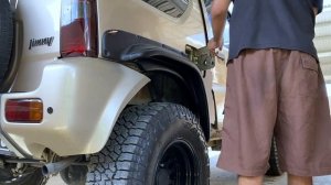 Installing Aftermarket Fender Flares on JB43 Jimny