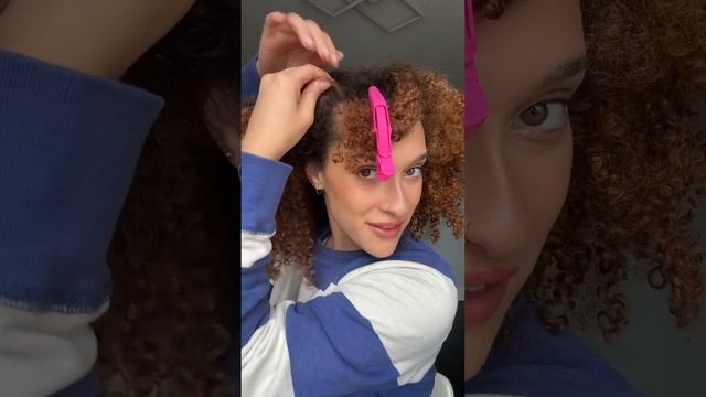 SUPER EASY *NO PRODUCTS NEEDED* CURLY HAIRSTYLE!! #hairstyletutorial #curlyhair #easyhairstyles смотреть онлайн