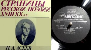 Н.Н. Асеев - Марш Буденного // Страницы русской поэзии XVIII-XX веков