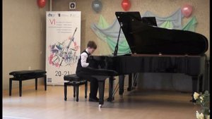 Бах. Трехголосная инвенция ре мажор