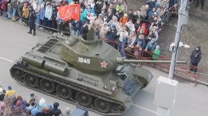 Т-34  снова в Архангельске !