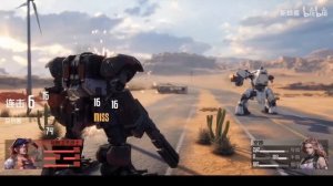 Front Mission 2089: Borderscape CBT Gameplay