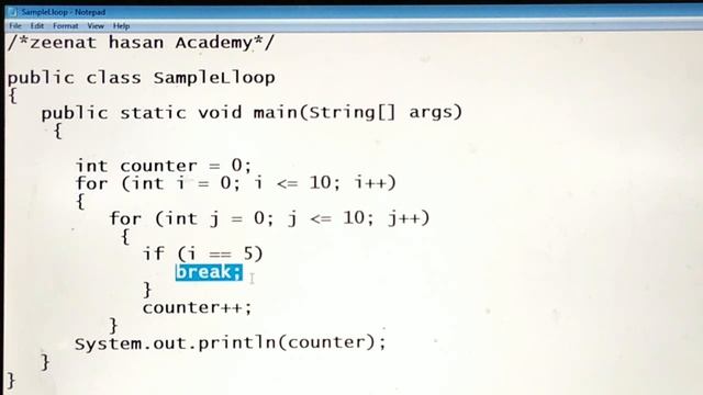 Labelled Loop in JAVA| labelled Break |labelled continue statements in java Lec-25 смотреть онлайн