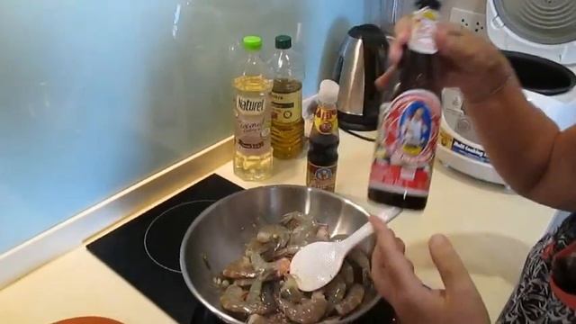 Жарим креветку смотреть онлайн