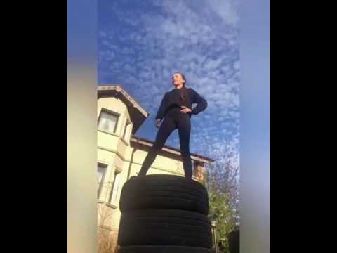 Анна Щербакова  - тренировка