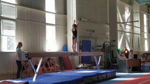 Спортивная гимнастика, Брест. Бревно, 3-й взрослый / Artistic gymnastic, beam, level 8