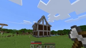 House in the Woodland - Minecraft Pocket and Windows 10 Edition (0.17?)  #2
