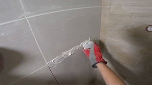 Затирка швов плитки