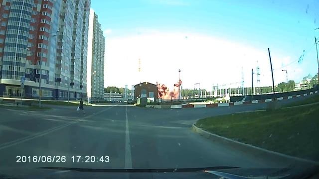 Взрыв подстанции в Путилково