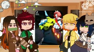 •|Kamaboko Squad((KNY))react to Jujutsu Kaisen|•// Gacha club ??/??