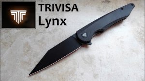 ★ TRIVISA Lynx Новый edc Нож от Нового Бренда!!! 14C28N + Micarta