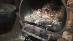 Печь на отработке и дровах . Подробный обзор устройство и режимы работы ! Один День в гараже