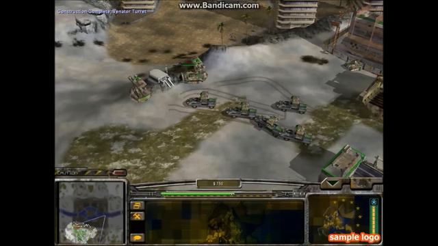 C&C: Generals Zero Hour: Europe Mod (CnC Europe) Royal Air Force VS Air Force General смотреть онлайн