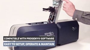 ADVENT SOLID 510L: Мощный мультимодальный принтер кодировщик ID карт c модулем ламинатора