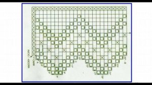 Филейные узоры крючком