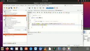 run with stacktrace option to get the stack trace