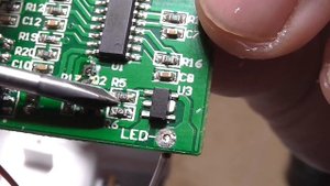 Доработка уличного светильника.Доработка светильника с солнечной панелью.