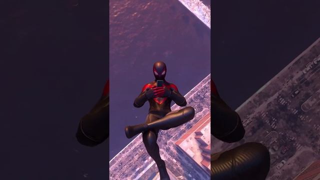 Miles Morales dive check it